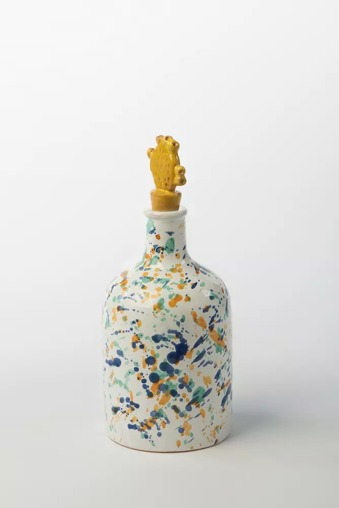 Oliera con tappo in ceramica modellato a mano – Cinzia Fasano Ceramiche